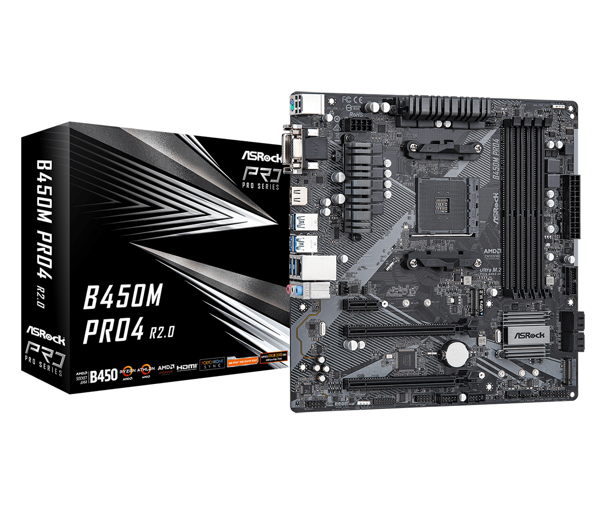 Asrock b450m pro4 какую оперативку брать